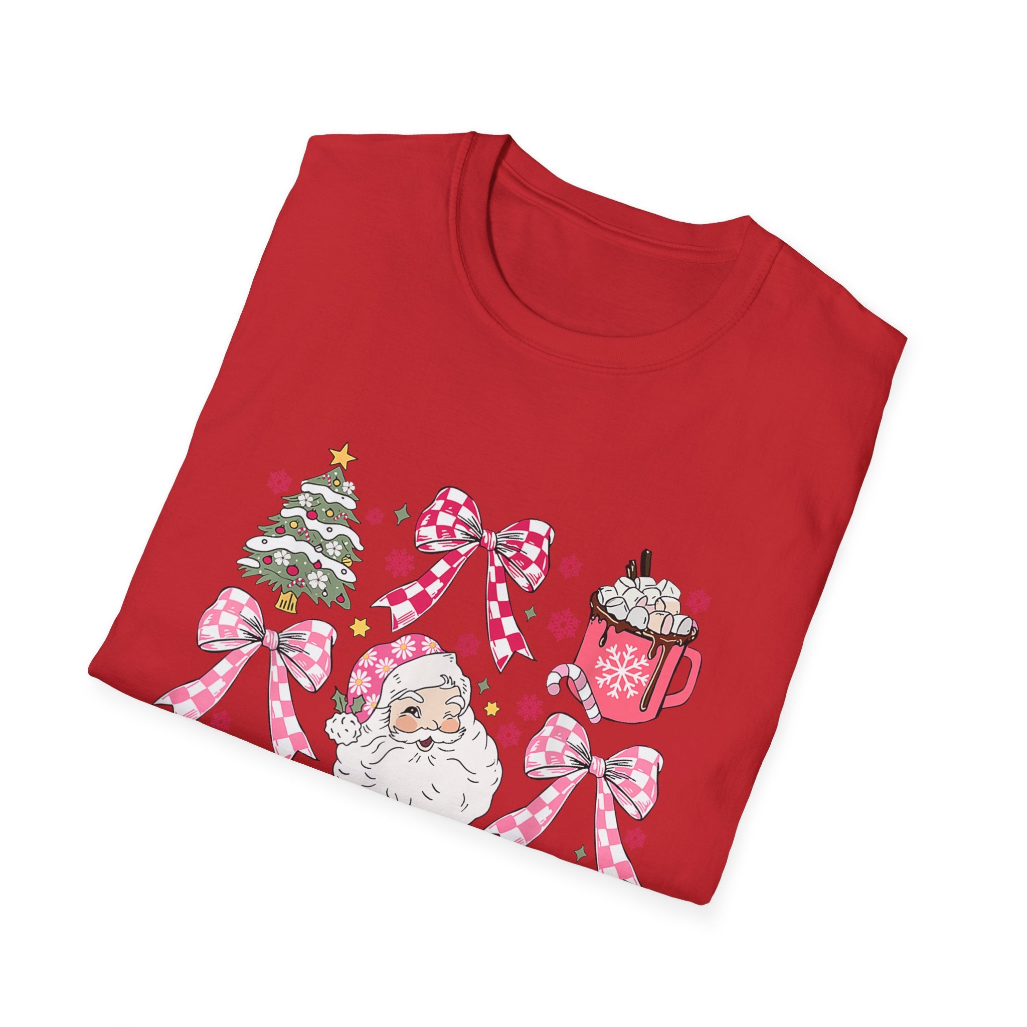 Festive Holiday T-Shirt for Christmas Cheer, Unisex Graphic Tee, Cute Christmas Shirt, Holiday Apparel, Gift for Christmas Lovers