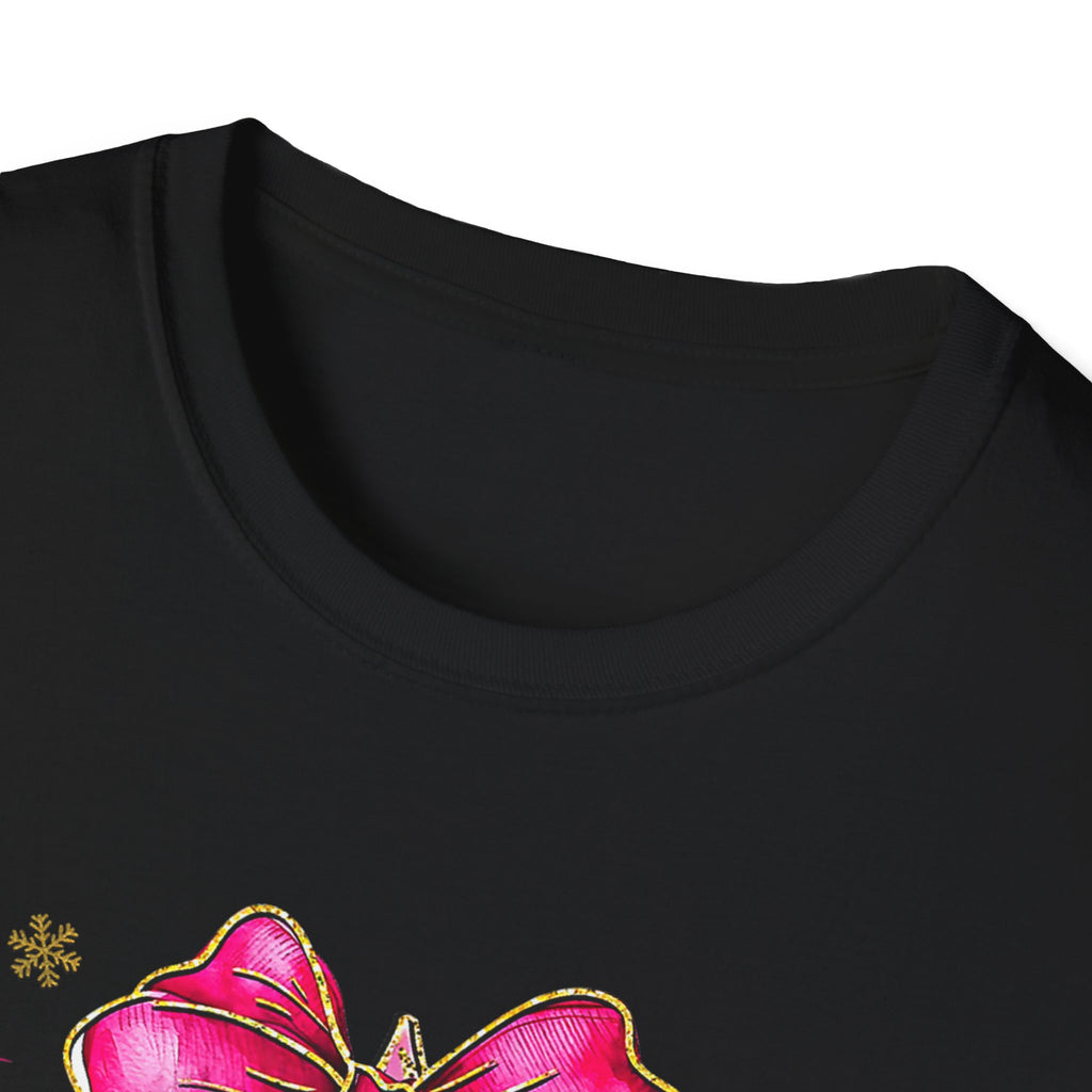 Adult Festive Christmas T-Shirt, Holiday Apparel, Unisex Tee, Gift for Her, Christmas Tree Design, Cute Holiday Wear