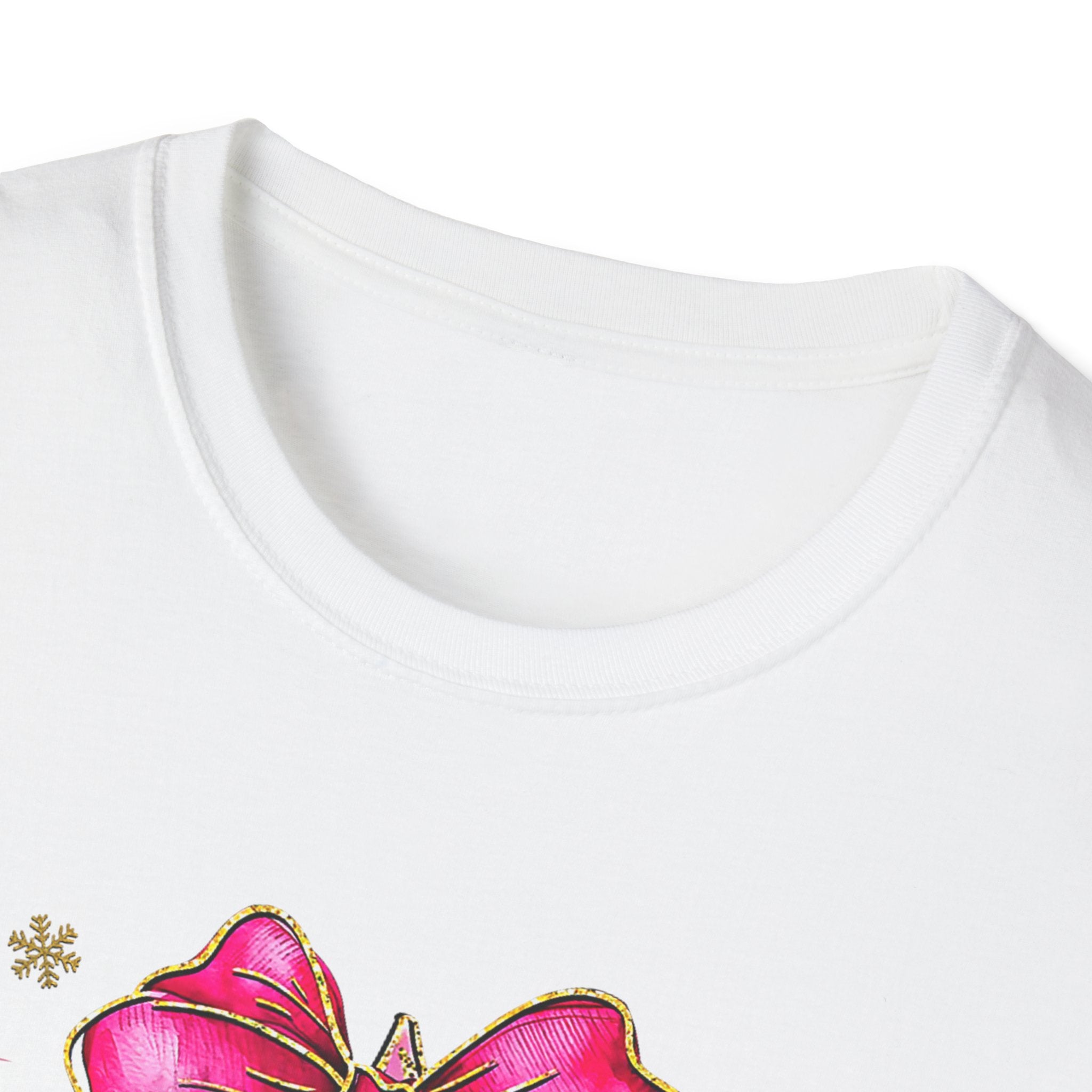Adult Festive Christmas T-Shirt, Holiday Apparel, Unisex Tee, Gift for Her, Christmas Tree Design, Cute Holiday Wear