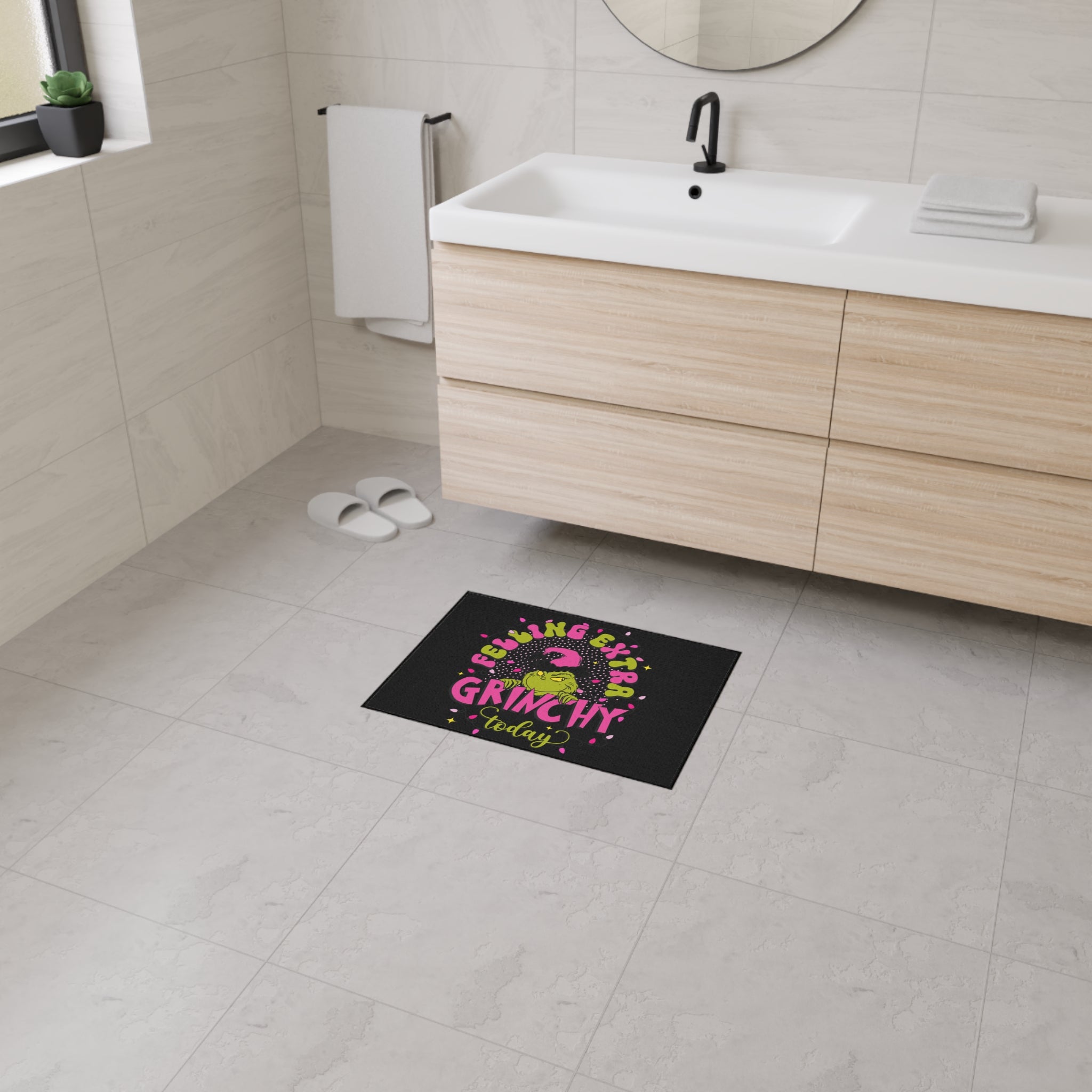 Grinch Floot Mat