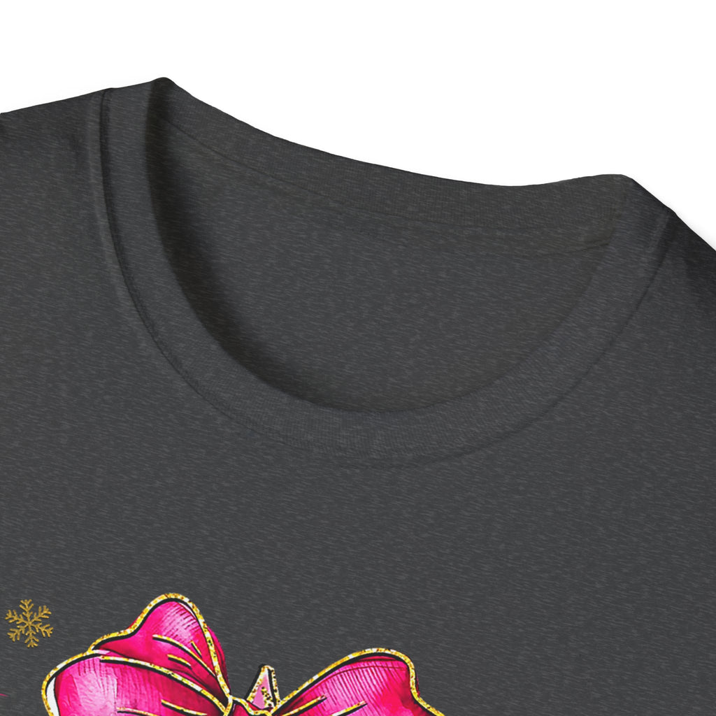 Adult Festive Christmas T-Shirt, Holiday Apparel, Unisex Tee, Gift for Her, Christmas Tree Design, Cute Holiday Wear