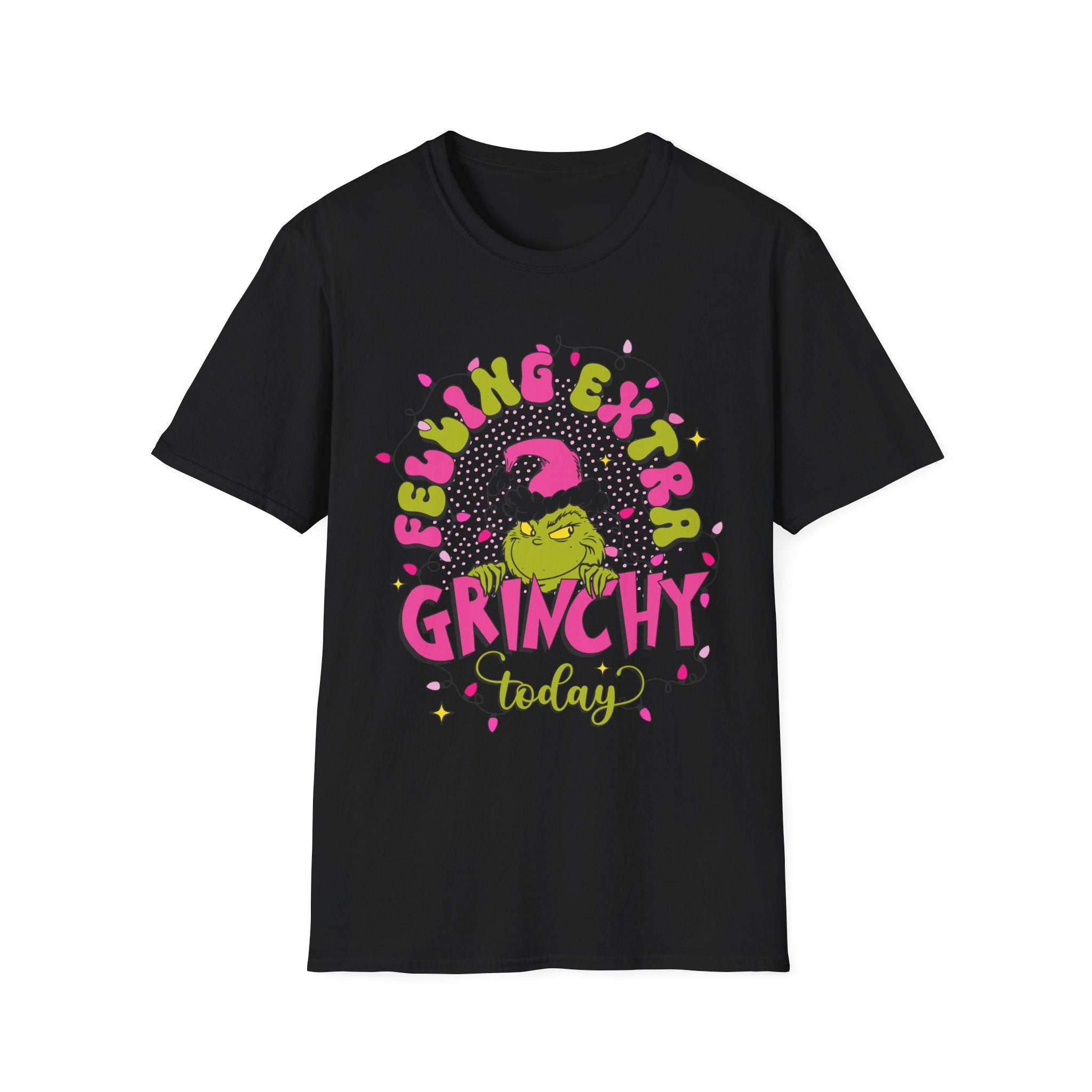 Grinchy Christmas T-Shirt, Holiday Humor Tee, Grinch Lover Gift, Funny Christmas Apparel, Festive Unisex Shirt